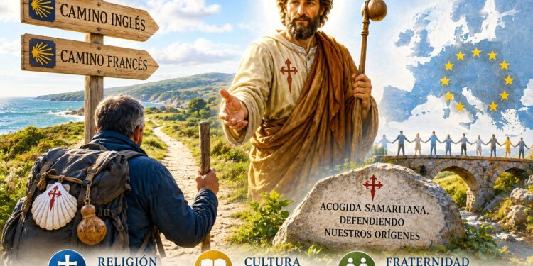 Compostela, lugar de encuentro de Europa y el mundo.