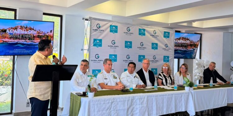 Conecta Acapulco con las principales navieras del mundo a través de Global Ports Holding