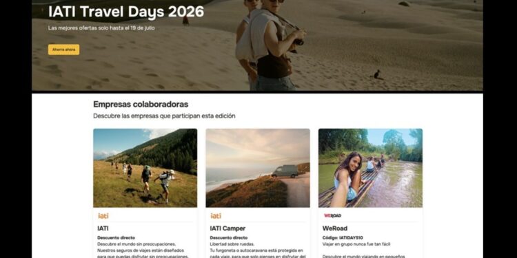 Arranca IATI Travel Days la mayor semana de descuentos del sector de viajes