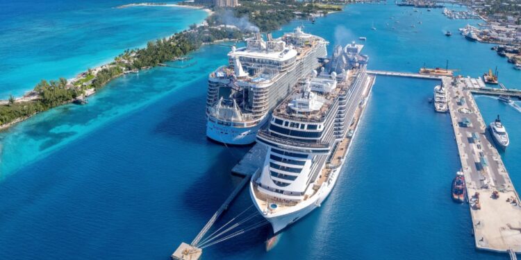 terminales de cruceros en el Caribe