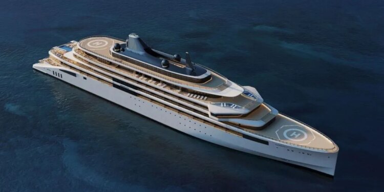 El nuevo crucero de turismo de lujo "Amangati" recorrerá la costa española en su viaje inaugural, previsto para 2027