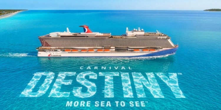 El próximo megacrucero de Carnival será descomunal. Su mayor cambio estará en cómo se verá el mar