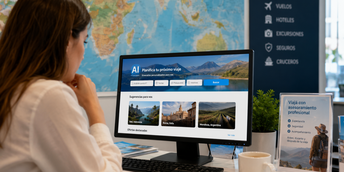 El turismo cambia con la IA: qué lugar ocupan ahora las agencias de viajes