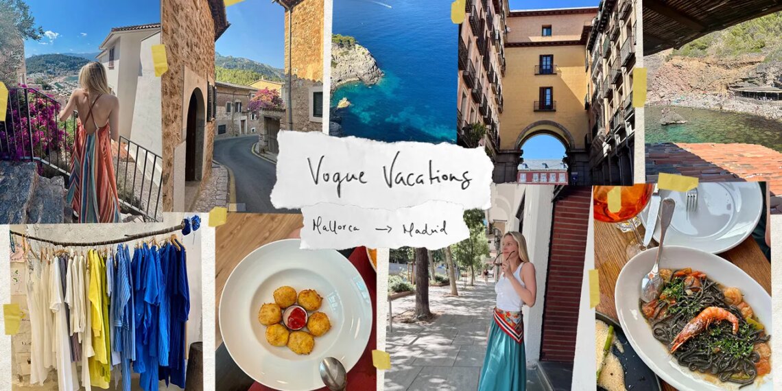 Vogue Vacations: 5 Days in Mallorca and Madrid with Kasey Busiel