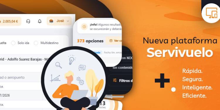 Servivuelo impulsa su liderazgo en la distribución aérea con un ambicioso proyecto tecnológico para acelerar su expansión nacional e internacional 