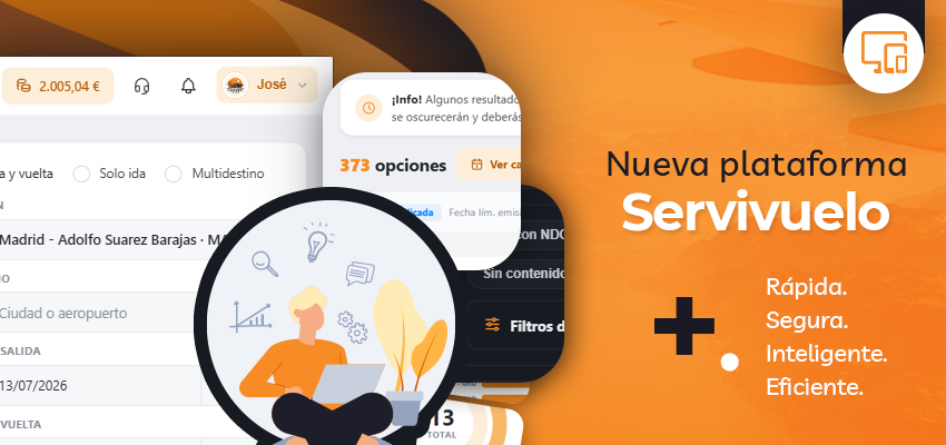 Servivuelo impulsa su liderazgo en la distribución aérea con un ambicioso proyecto tecnológico para acelerar su expansión nacional e internacional