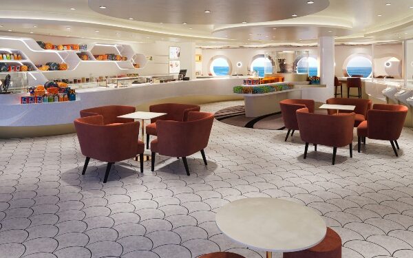MSC World Asia presenta tienda de chocolates Venchi más grande en alta mar