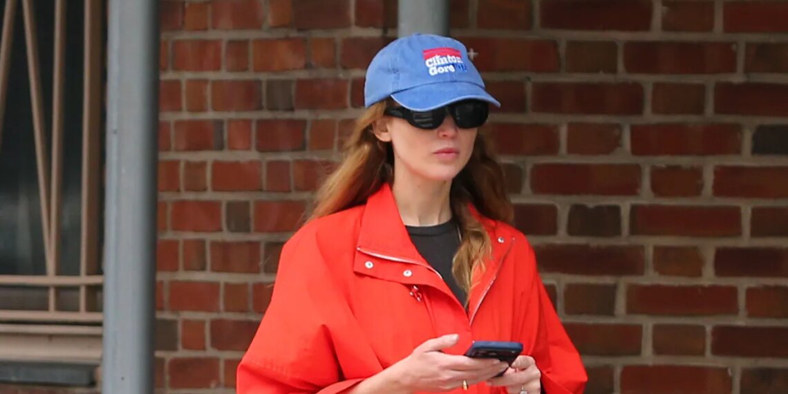 Jennifer Lawrence Hits the Gym in Her Summer Power Colors