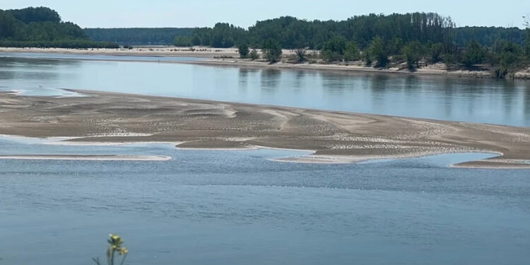 La actual sequía europea golpea al Danubio