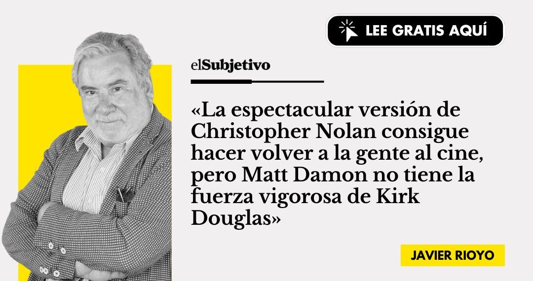 'La Odisea' y algunos viajes de nuestra vida, por Javier Rioyo