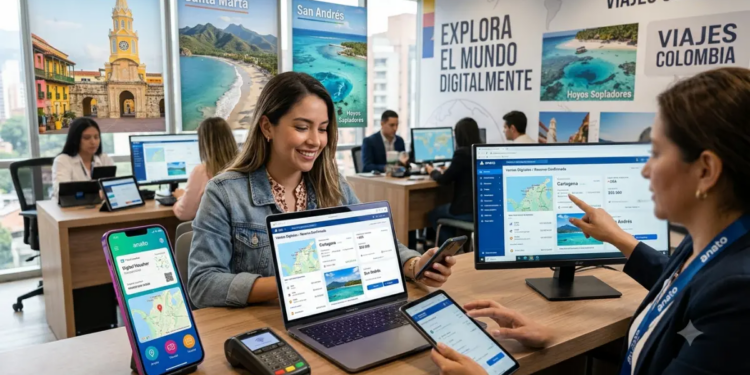 Las ventas digitales superan por primera vez a las presenciales entre las agencias de viajes en Colombia