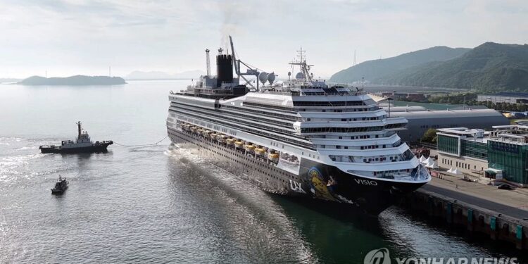 Los turistas extranjeros que llegan a Corea del Sur en cruceros superan los 200.000 en mayo