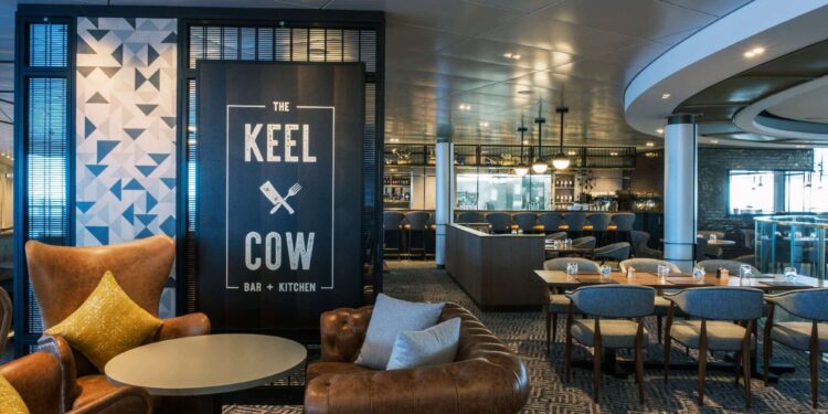 P&O Cruises presenta la nueva carta del restaurante Keel & Cow a bordo de Arvia e Iona