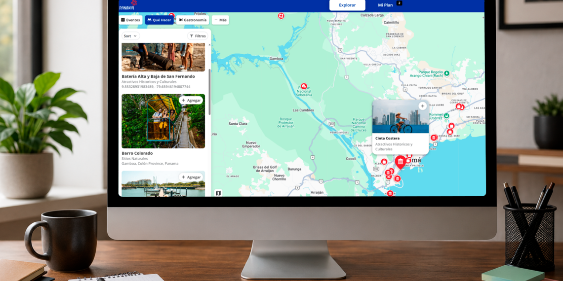 Panamá presenta una herramienta digital para organizar viajes personalizados