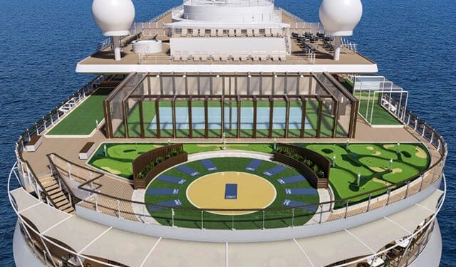 Regent Seven Seas Cruises incorpora pistas de pádel y pickleball al Seven Seas Prestige