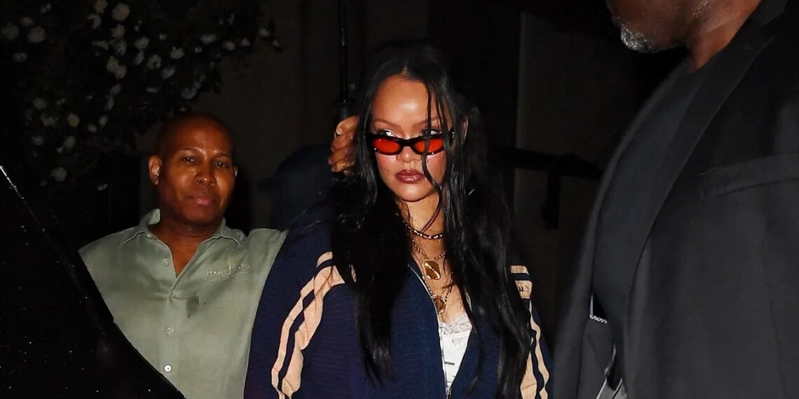 Rihanna Comes Down With a Case of the Stripes