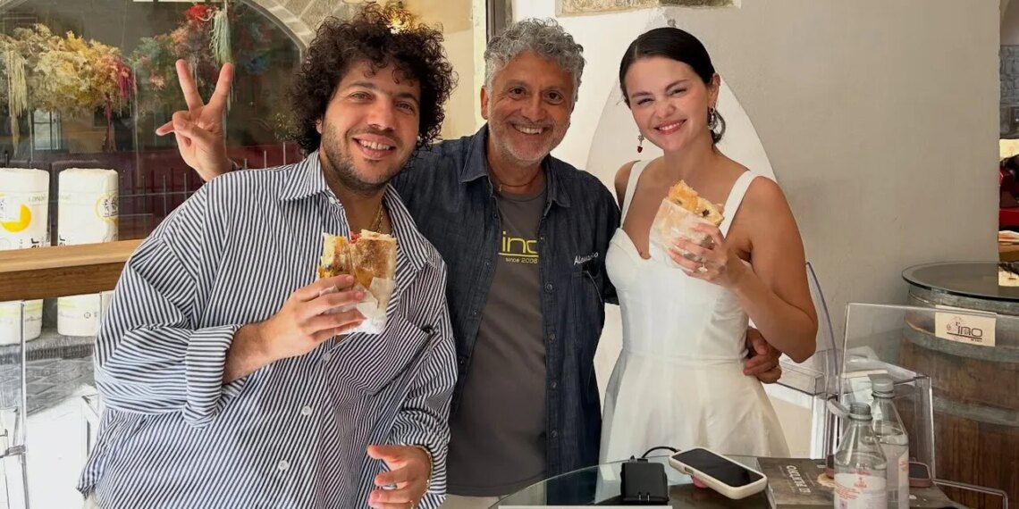 Selena Gómez se escapa a Italia y estrena un clóset en color blanco perfecto para el verano 2026