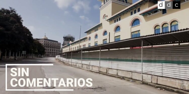 Ni cruceros ni barcos de mercancía en el puerto de La Habana