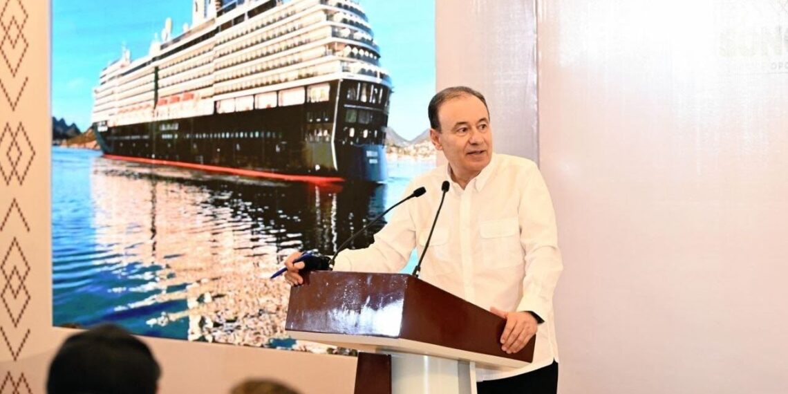 Alfonso Durazo convierte a Sonora en destino internacional de cruceros con 15 próximos arribos al Puerto de Guaymas