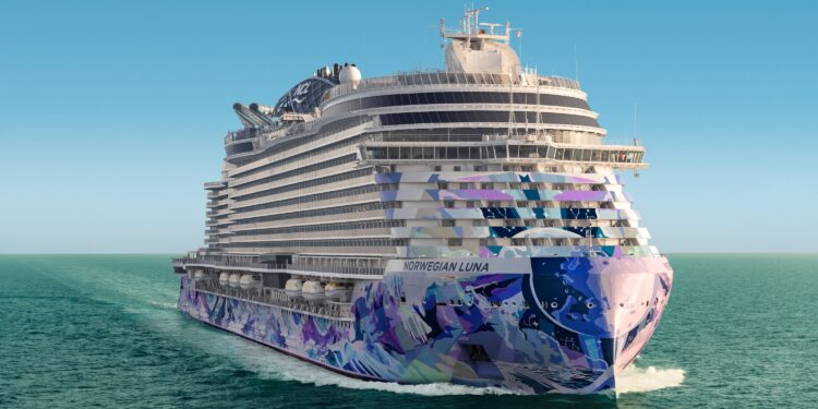 Norwegian Luna y hacer del mar un escenario en el crucero