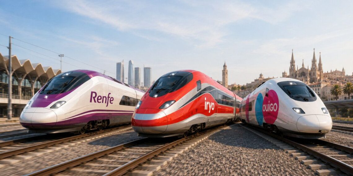 Renfe, iryo y Ouigo: tres v&iacute;as hacia el modelo OTA