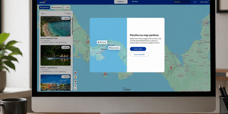 Una herramienta digital para organizar viajes personalizados en Panamá