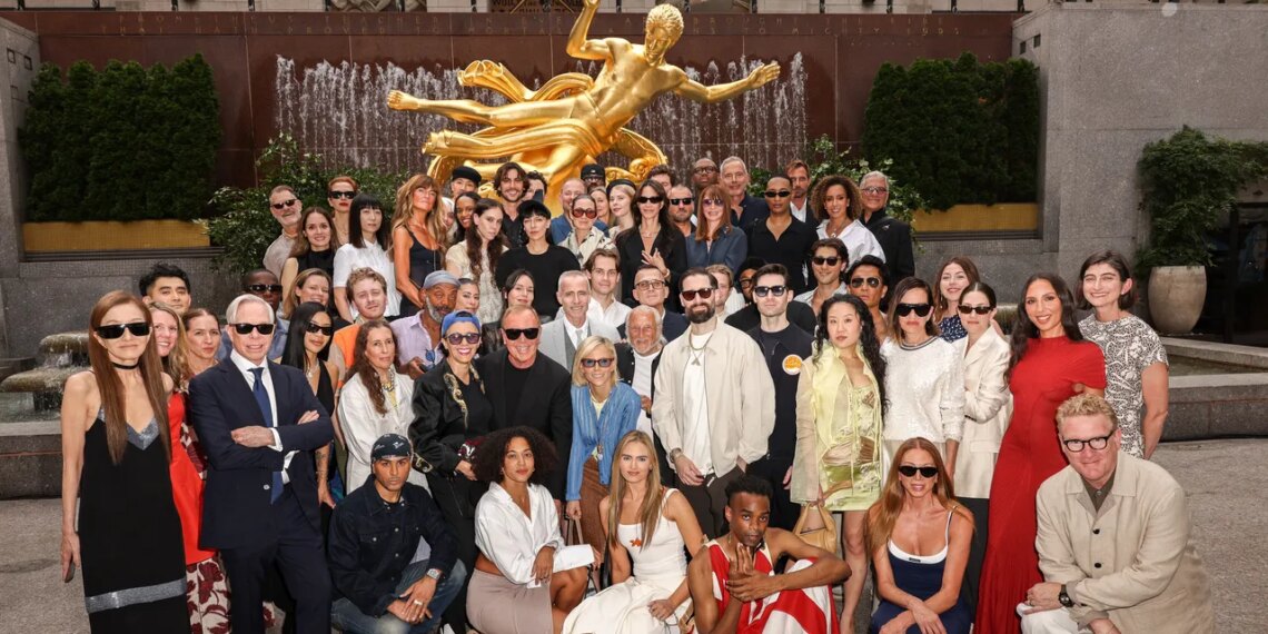 Vogue and the CFDA Celebrated America’s 250th with 130 Reimagined Designer Flags and a Broadway Serenade
