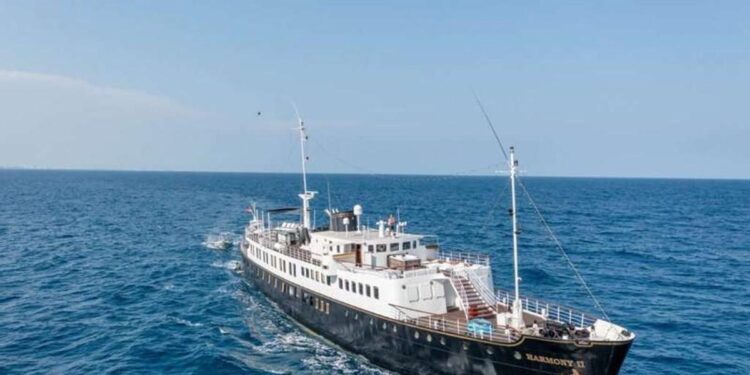 El pequeño crucero de lujo Harmony II'.