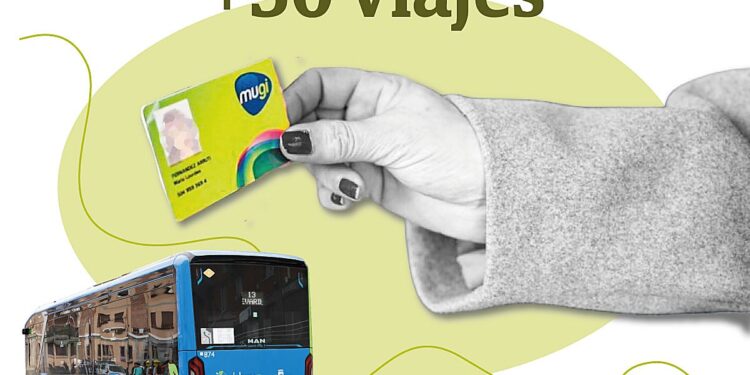 ¿Cuanto pagaré por mis viajes en autobús con las nuevas tarifas de la Mugi?