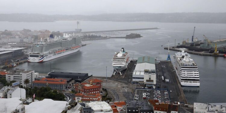 A Coruña prevé que las escalas de cruceros crezcan un 20% en 2027