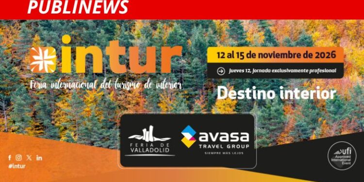 AVASA, supporting partner de INTUR 2026 para impulsar el turismo de interior