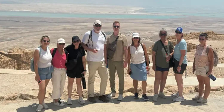 Agentes de viajes visitan Israel en un intento por impulsar el turismo de posguerra - JNS.org