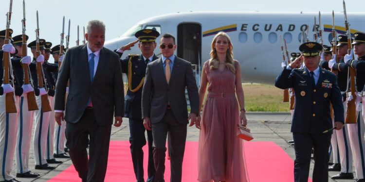 Estos son los viajes oficiales que realizó Daniel Noboa en 2026