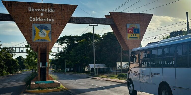 Estrena Chetumal ruta a Calderitas y ofrece viajes gratis durante una semana