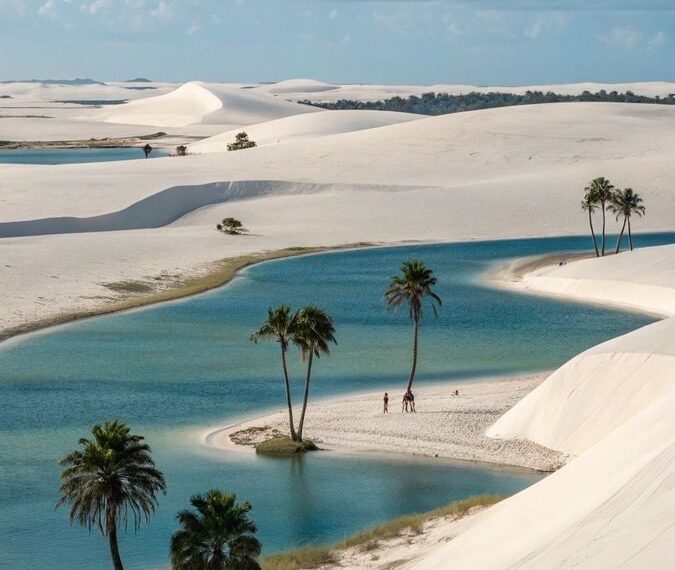 Lençóis Maranhenses: dunas blancas con lagunas para nadar