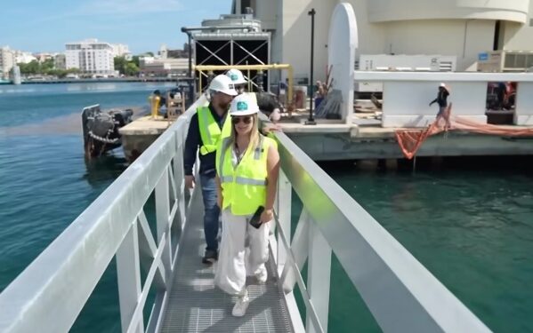 Director de APPR visita avances de nueva terminal en San Juan de Puerto Rico