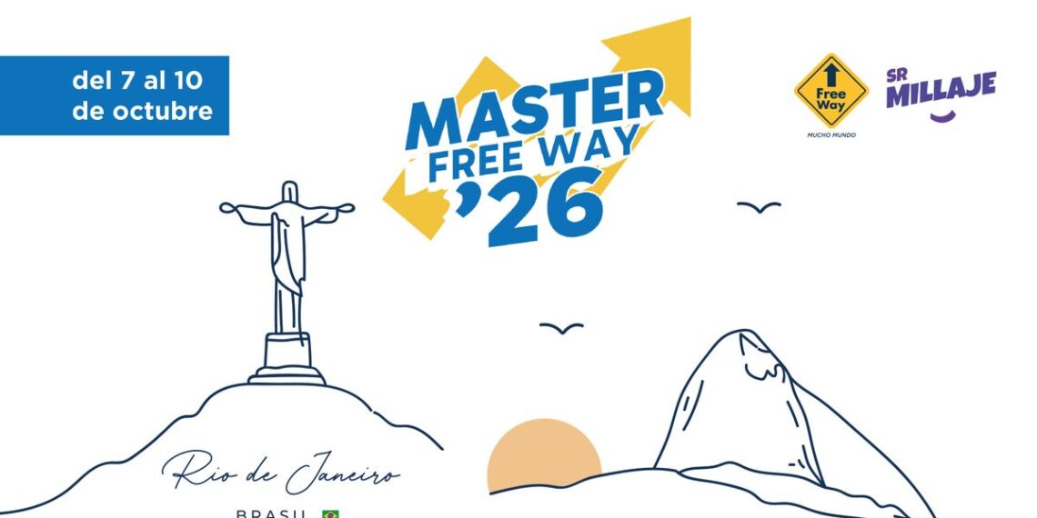 Free Way celebrará sus 40 años con el 3° Master Free Way en Río de Janeiro