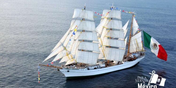 Velero Cuauhtémoc arribará a Honolulu como primera escala del Crucero de Instrucción "Pacífico Norte 2026" — El Independiente