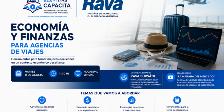 Aavyt GBA capacitó a agencias de viajes en economía y finanzas para la toma de decisiones
