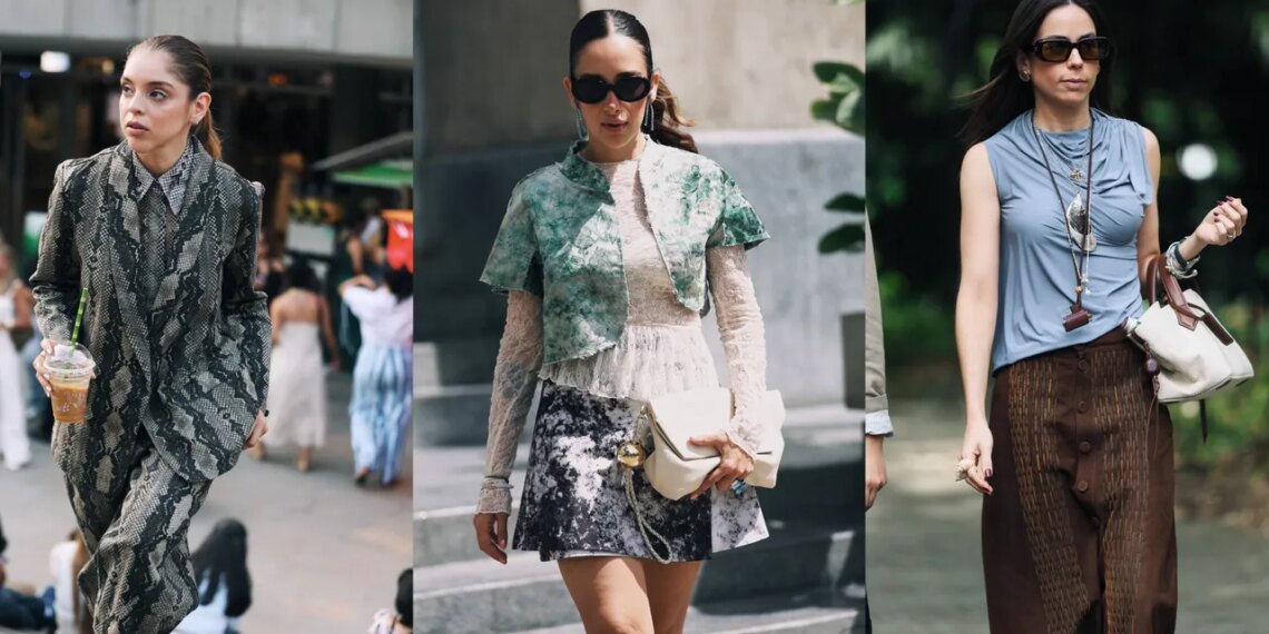 Colombiamoda 2026: Los mejores looks de street style con vestidos, pantalones y faldas para llevar en verano 2026