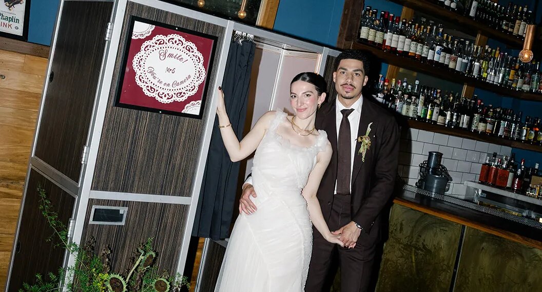 These LA Childhood Sweethearts Held a Dinner Party Wedding at République