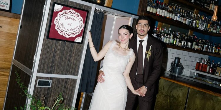 These LA Childhood Sweethearts Held a Dinner Party Wedding at République
