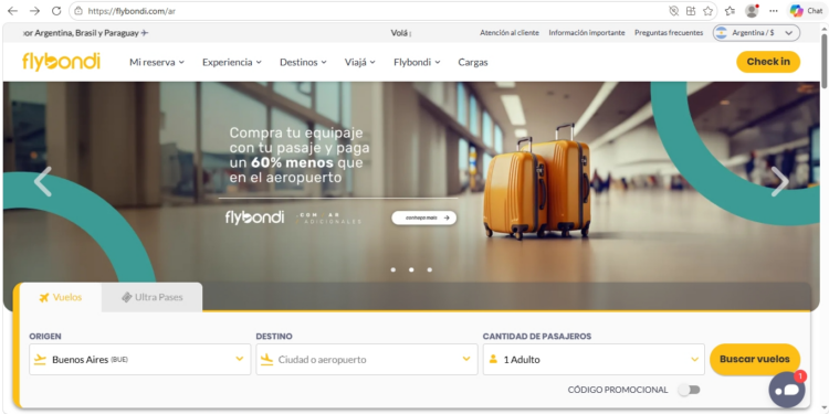 Flybondi reabre su web tras masivas denuncias de estafa