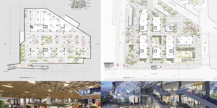 Galería de "Edificio Crucero" propuesta de Sabbagh Arquitectos para el Concurso Puerta Las Condes