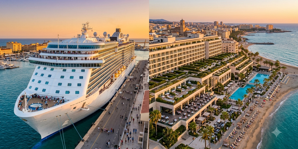 Cruceros vs. hoteles: la brecha fiscal que tensiona a la industria turística