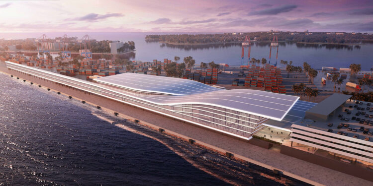 Galería de Comienza la construcción de la terminal de cruceros más grande de Norteamérica