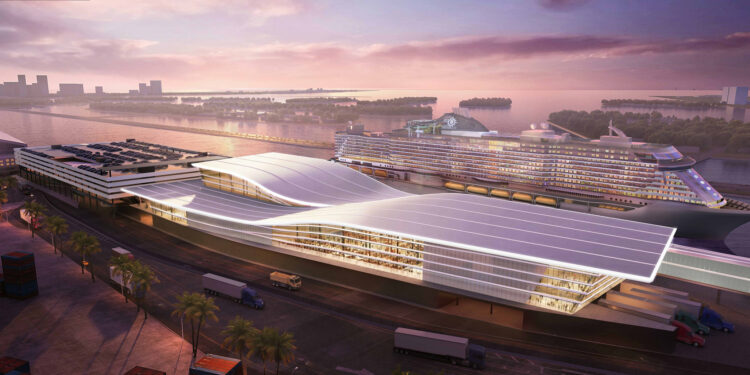 Galería de Comienza la construcción de la terminal de cruceros más grande de Norteamérica