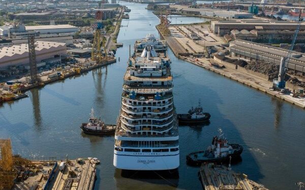 Italia: Fincantieri bota primer crucero clase Sonata