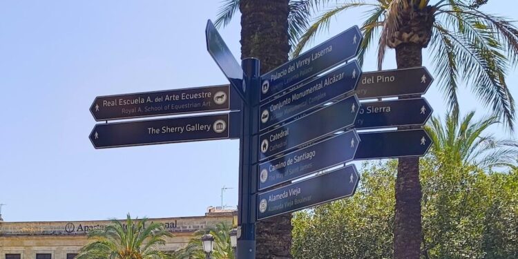 La ciudad de Jerez estrena señalización turística