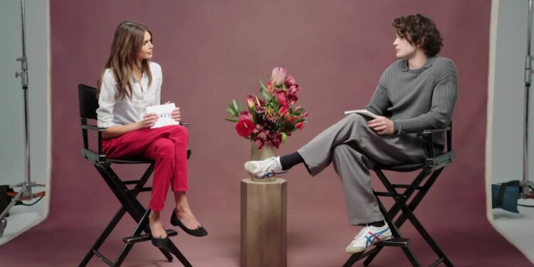 Kaia Gerber and Homer Gere Talk Secret Meme Accounts, Overhead Lighting, and Clowns in the Latest ‘Off the Cuff’